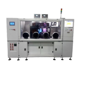 EF-180A parallel seam welder with glove box